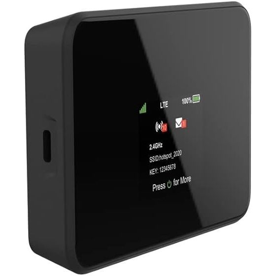 AT&T Turbo Hotspot 256 MB, Black - Prepaid Hotspot