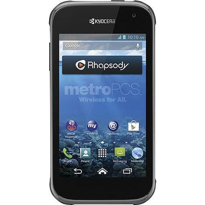 MetroPCS - Kyocera Hydro XTRM 4G No-contract Mobile Cell-Phone - Black