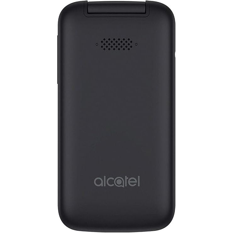 Alcatel Go Flip 3 Black 4GB 4052w (GSM Unlocked) Flip Phone - for Senior Easy Use