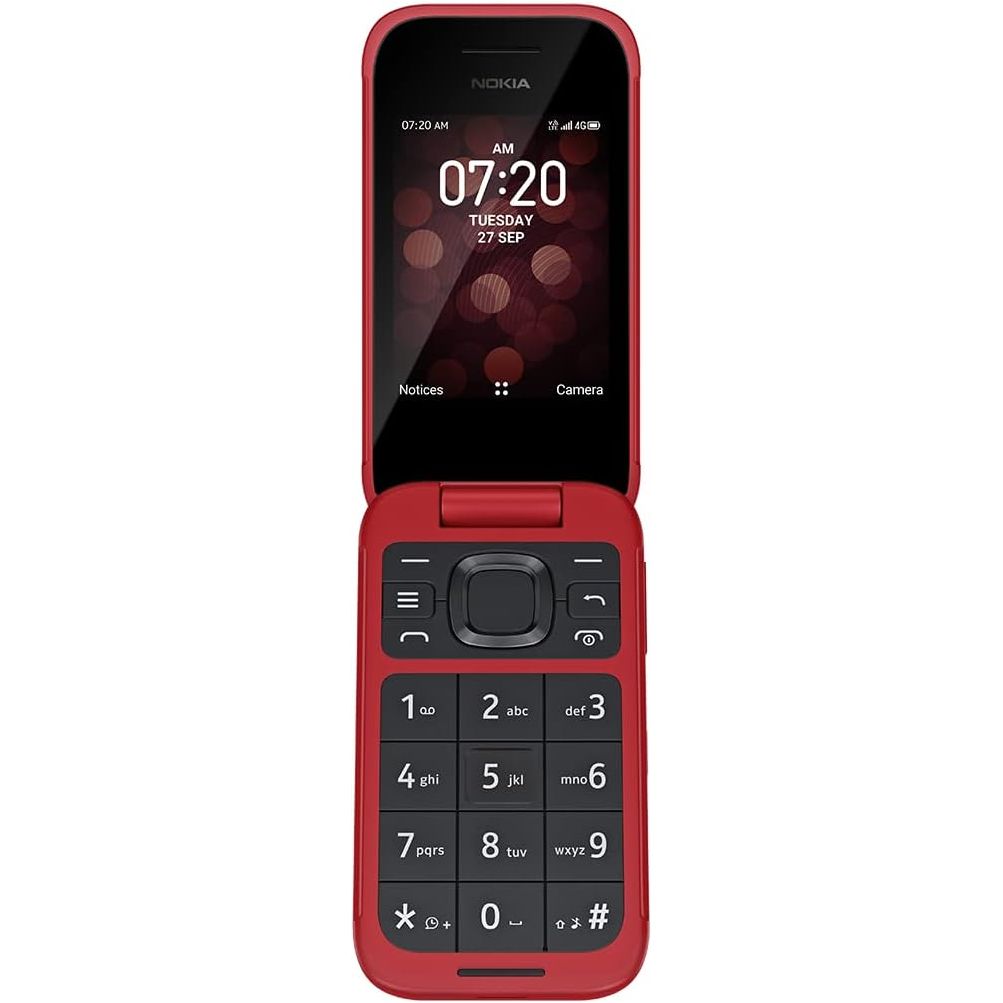 Nokia 2780 Flip TA-1420 GSM / Verizon Unlocked Flip Phone - Red