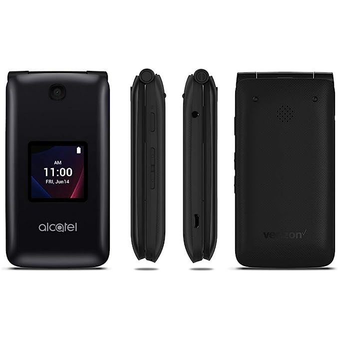 Alcatel GO Flip V 4051S 4G LTE Flip Phone Cell Phone Verizon Wireless Page Plus