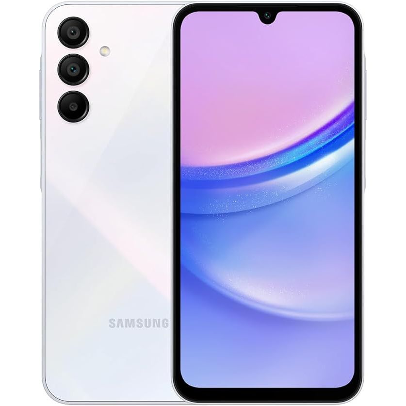 Samsung Galaxy A15 (SM-155M/DSN), 128GB 6GB RAM, Dual SIM, Factory Unlocked GSM Light Blue