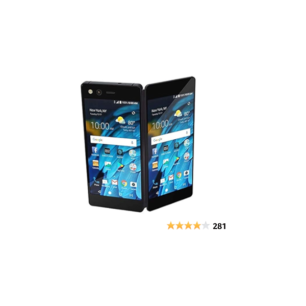 ZTE Axon M Z999 64GB Unlocked AT&T Dual-Screen Phone