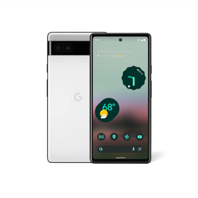 Google - Pixel 6a 128GB (Unlocked) - Chalk