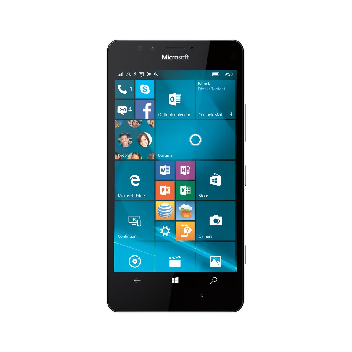 Microsoft Lumia 950 XL - 32GB White Windows Cell-Phone 10 Unlocked