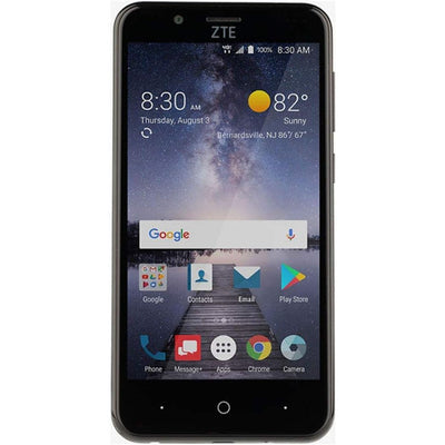 ZTE VZW-Z839PP Blade Vantage 5 16GB 1.1GHz 2GB Prepaid LTE Verizon Smartphone, Black, Carrier Locked to Verizon Prepaid