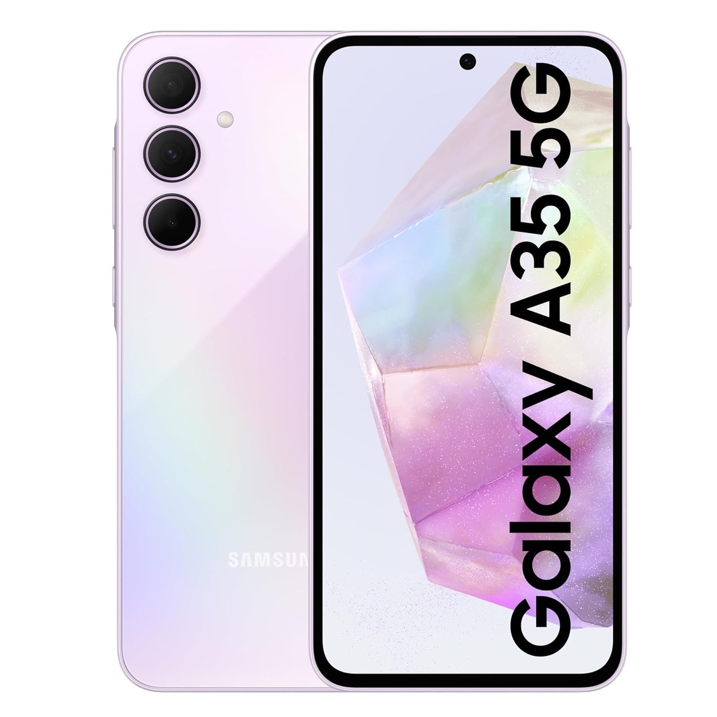Samsung Galaxy A54 5G A546E 128GB Dual SIM GSM Unlocked Android Smartphone (Latin Variant/US Compatible LTE) - Awesome Violet