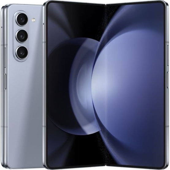 Like New Samsung - Galaxy Z Fold5 512GB (Unlocked) - Icy Blue