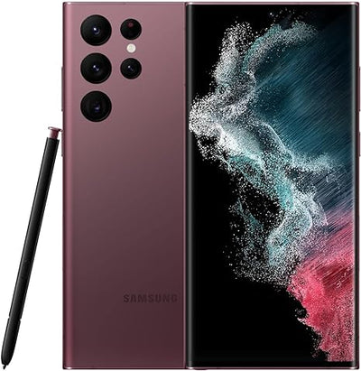 Samsung Galaxy S22 Ultra - 128GB - Burgundy - Unlocked