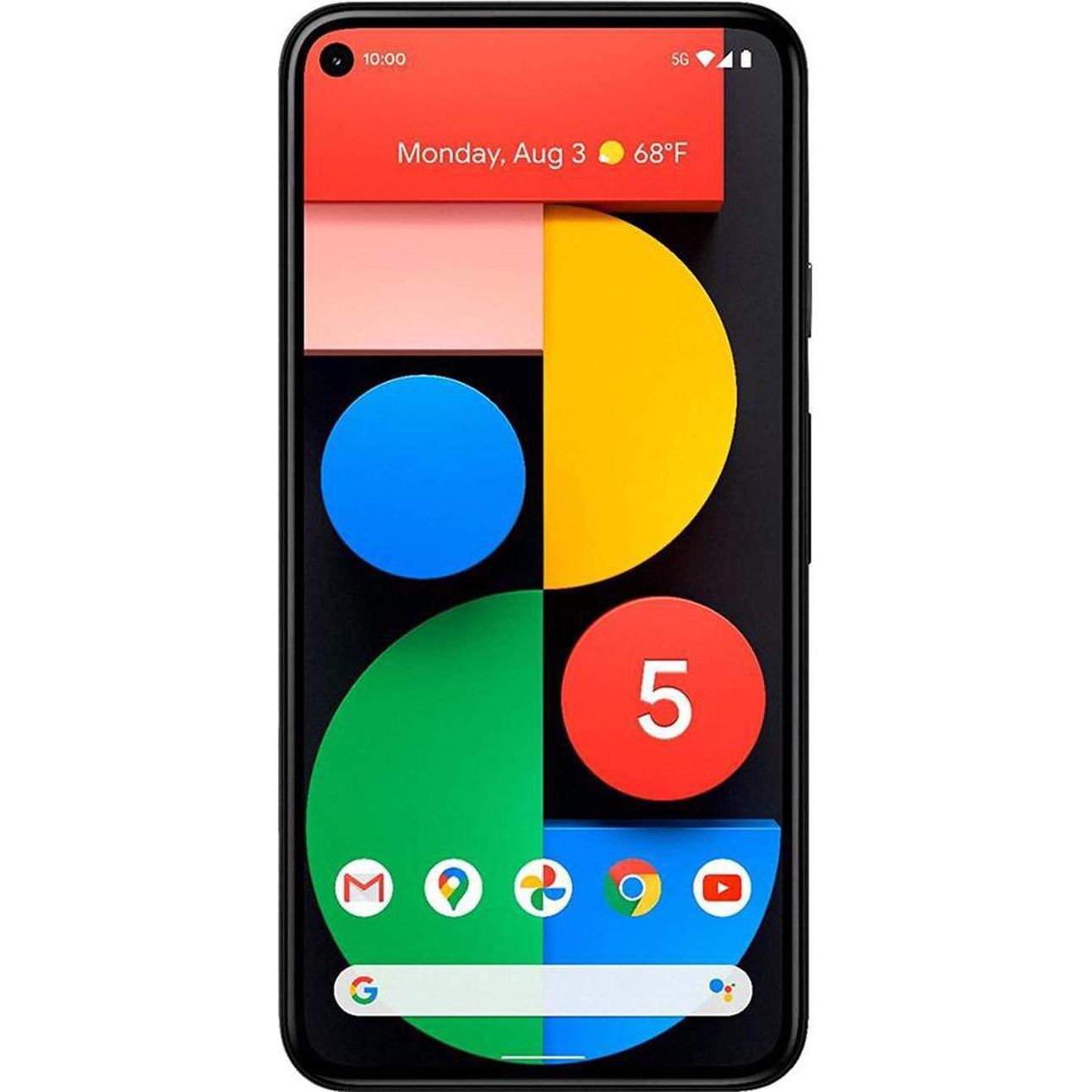 Google - Pixel 5 5G 128GB - Just Black (Verizon Unlocked)