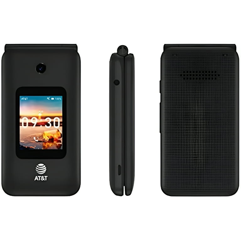 AT-T Cingular Flip 4 Smartflip IV U102AA 4G Phone for AT&T Includes AT&T Sim Card, Black