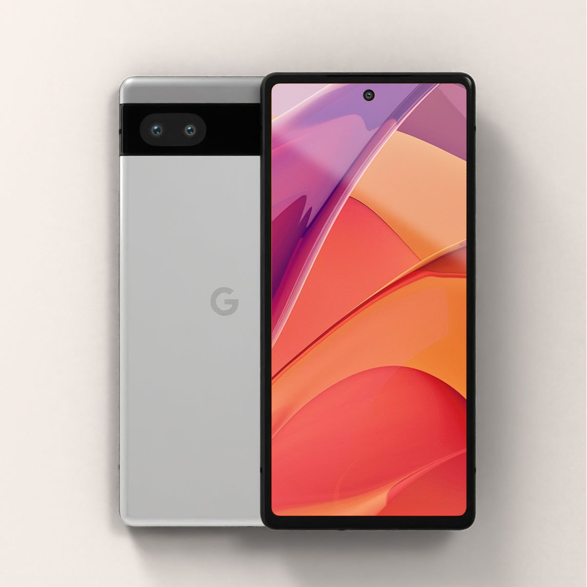 Google - Pixel 6a 128GB (Unlocked) - Chalk