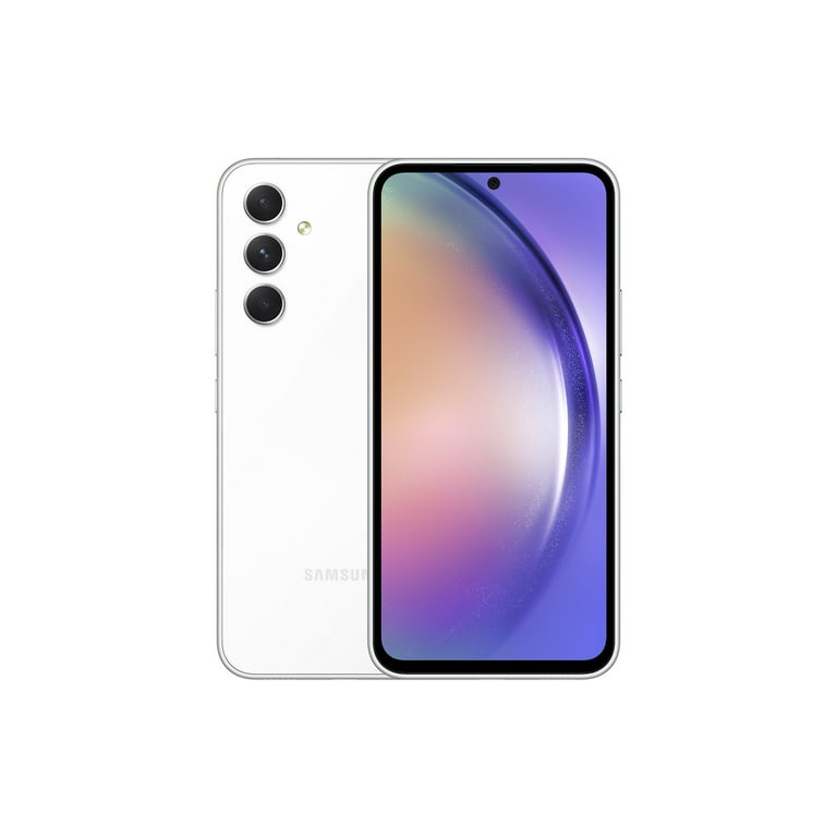 Samsung Galaxy A54 5G A546E 128GB Dual SIM GSM Unlocked Android Smartphone (Latin Variant/US Compatible LTE) - Awesome Violet