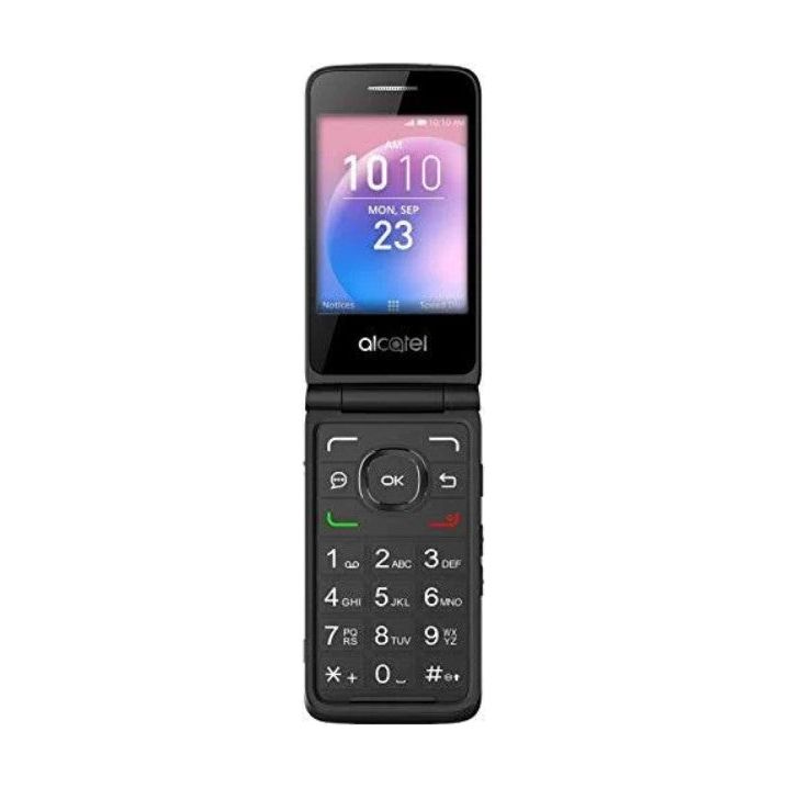 Alcatel Go Flip | 4GB (GSM Unlocked) Flip Phone | Black 4044V