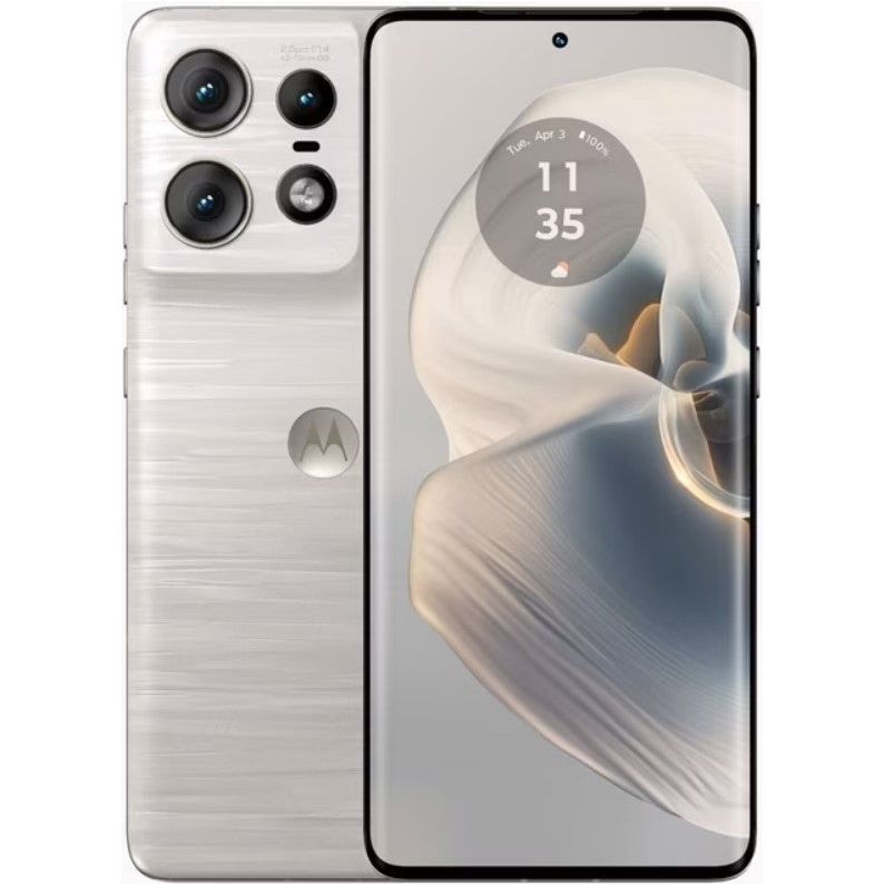 Motorola Edge 50 Pro DUAL SIM 512GB ROM + 12GB RAM (GSM Only | No CDMA) Factory Unlocked 5G Smartphone (Moonlight Pearl) - International Version