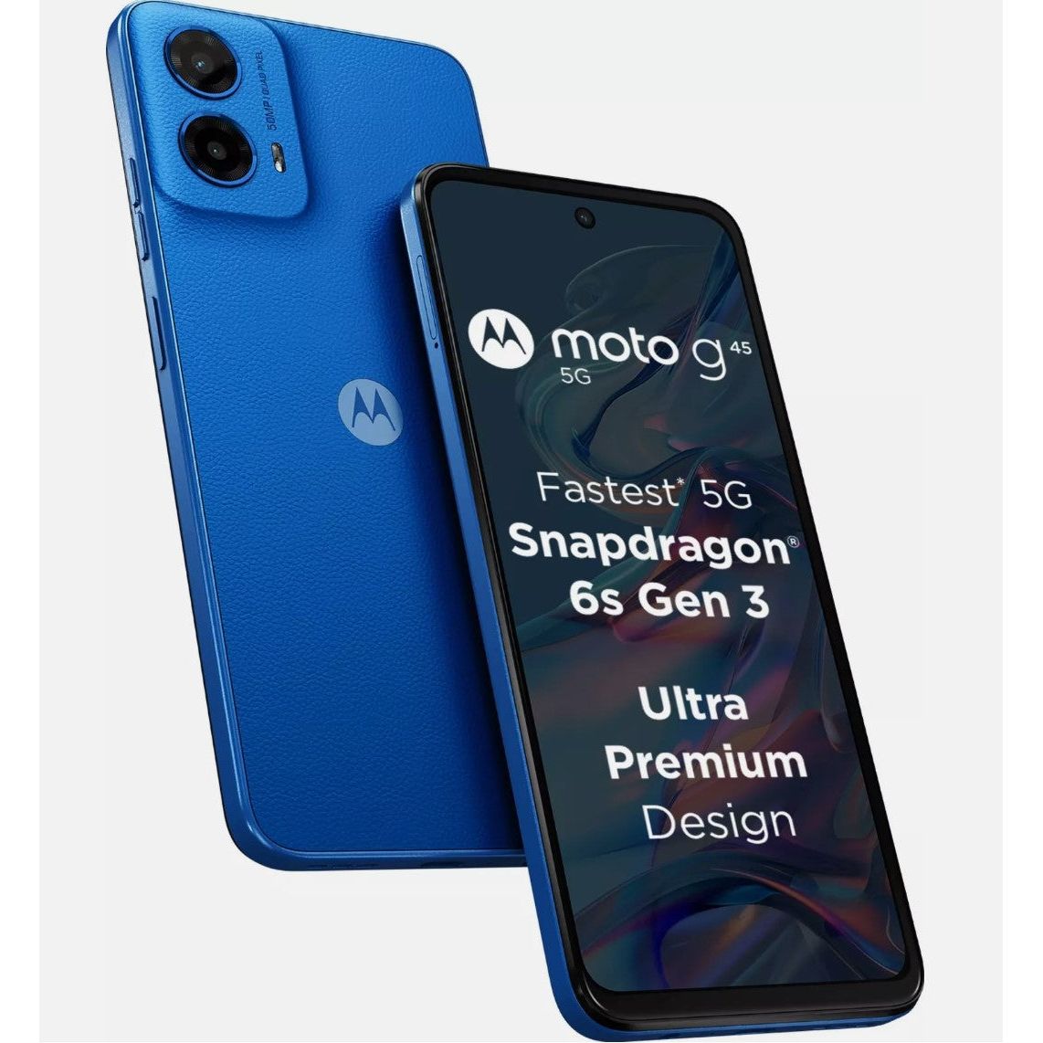 Moto G45 5G Blue (RAM 4GB, 128GB)6.5" 50MP-Snapdragon 6s Gen 3 Global Version.