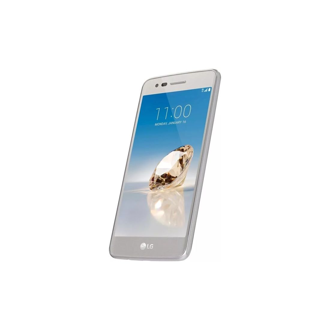LG Aristo MS210 - 16GB - White (MetroPCS) SmartCell-Phone
