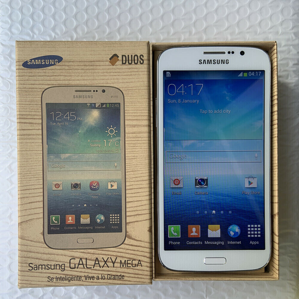 Samsung - Galaxy Mega 5.8 Mobile Cell-Phone (unlocked) DUOS- Black