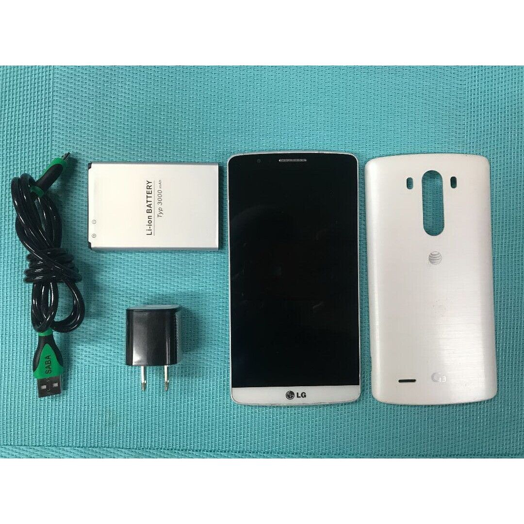 LG G3 - 32 GB - White - Unlocked - GSM