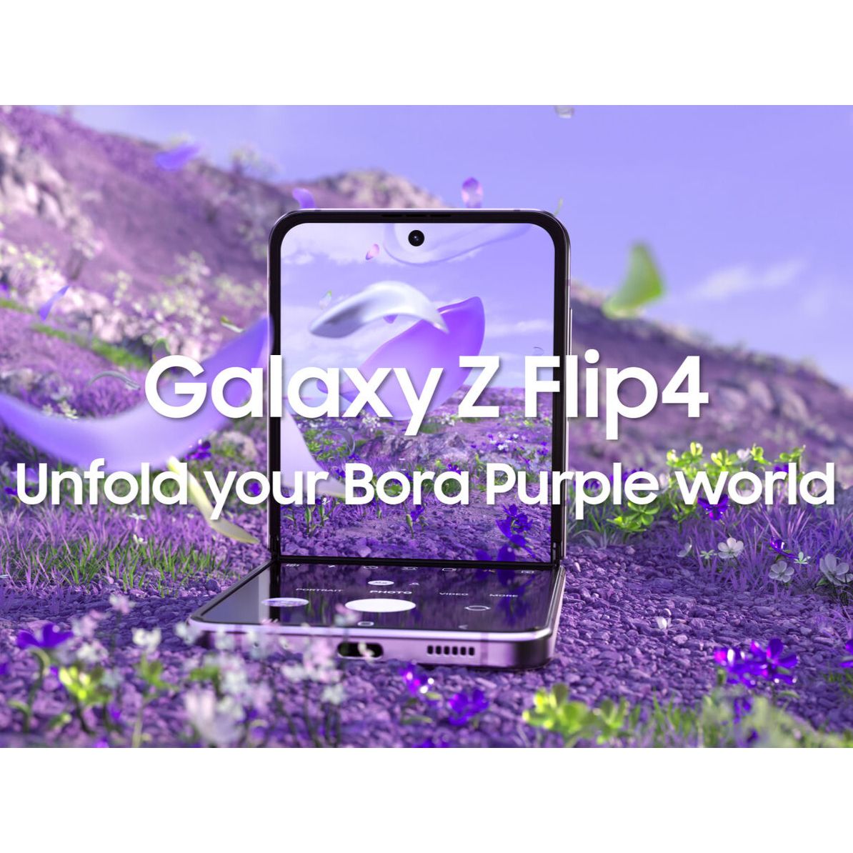 Samsung Galaxy Z Flip4 5G Unlocked (128GB) SmartCell-Phone