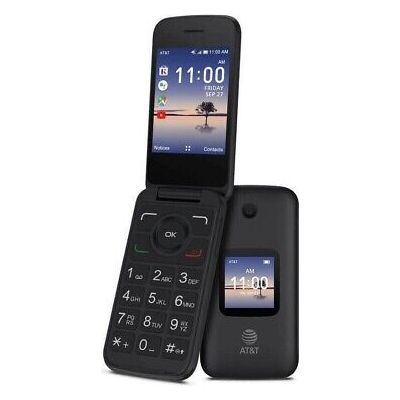 Alcatel - Smart Flip 4052R 4G LTE GSM Flip Cell Phone (AT&T)