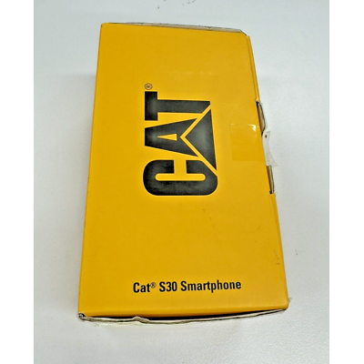 Cat S30 Waterproof SmartCell-Phone GSM-Unlocked Dual SIM, Black