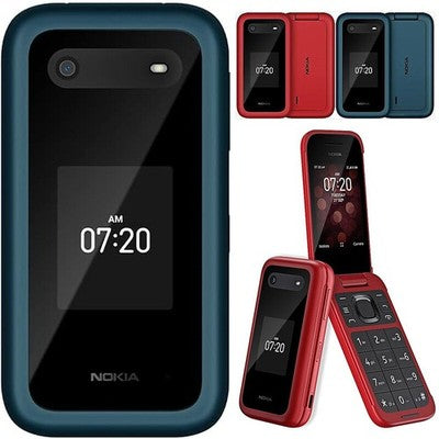 Nokia 2780 Flip Phone - Refurbished, 4G Ready, Easy to Use