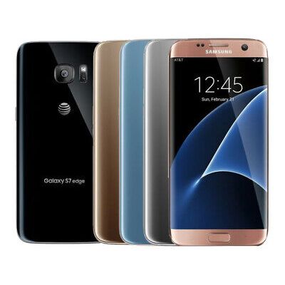 Samsung Galaxy S7 edge - 32 GB - Black Onyx - T-Mobile - GSM