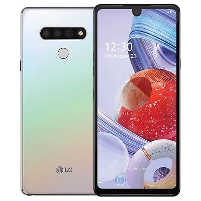 LG Stylo 6 - 64 GB - Holographic White - Unlocked - CDMA-GSM