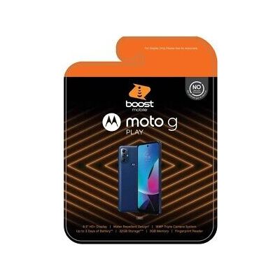 Boost Mobile Motorola G Play 2023, 32gb, Blue - Prepaid Smartphone