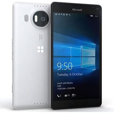 Microsoft Lumia 950 XL - 32GB White Windows Cell-Phone 10 Unlocked