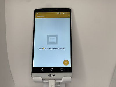LG G3 Android Cell-Phone 32 GB - Silk White - AT&T - GSM
