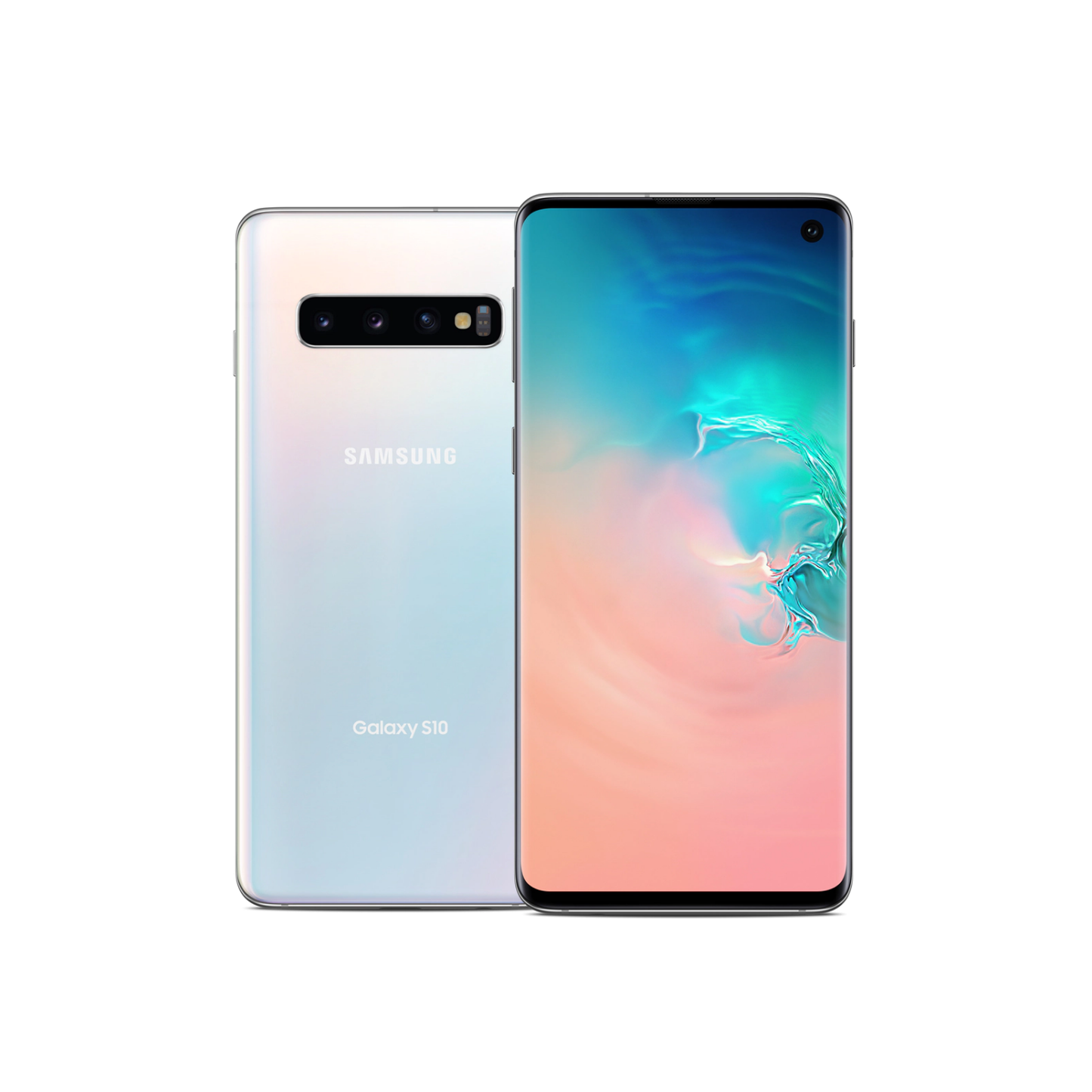 Samsung Galaxy S10+ - 128 GB - Prism White - Verizon Unlocked - CDMA-GSM