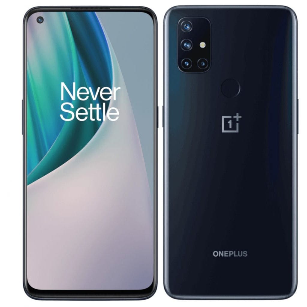 OnePlus - Nord N10 5G 128GB (Unlocked) - Midnight Ice