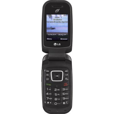 LG 441G mobile Cell-Phone - 256 MB - Black - Net10 - GSM