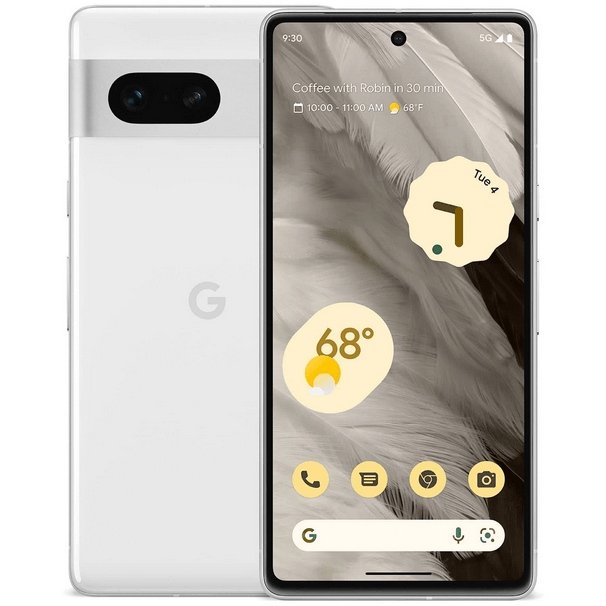 Google - Pixel 7 128GB (Unlocked) - Snow