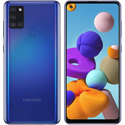 Samsung Galaxy A21s, Unlocked, Blue, 64 GB, 6.5 in S
