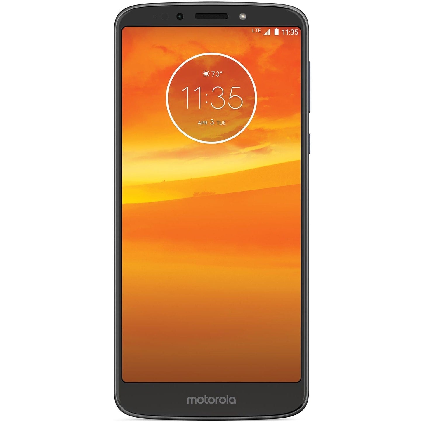 New Unlocked Moto E5 Plus Black, 5000 mAh Battery 12 MP Android