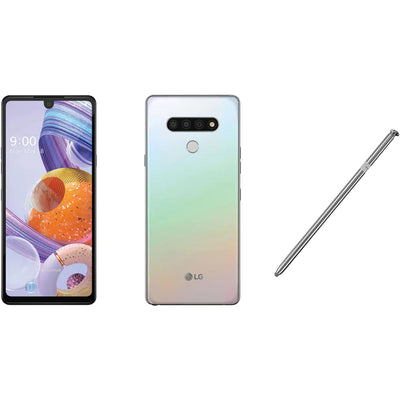 LG Stylo 6 - 64 GB - Holographic White - Unlocked - CDMA-GSM