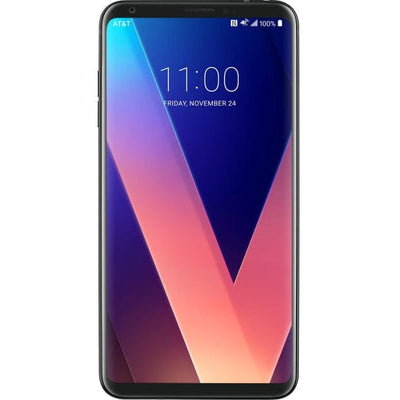 LG V30 H931 64GB GSM-Unlocked 4G LTE Android Cell-Phone w- Dual 16MP