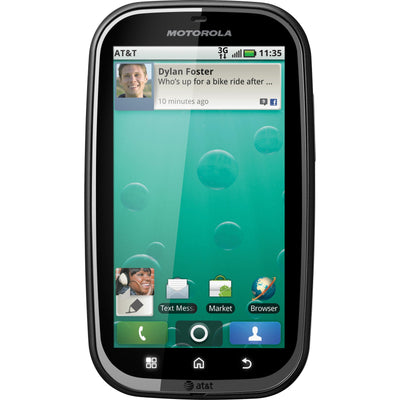 Motorola BRAVO SmartCell-Phone - AT&T - WCDMA (UMTS) - GSM - Black