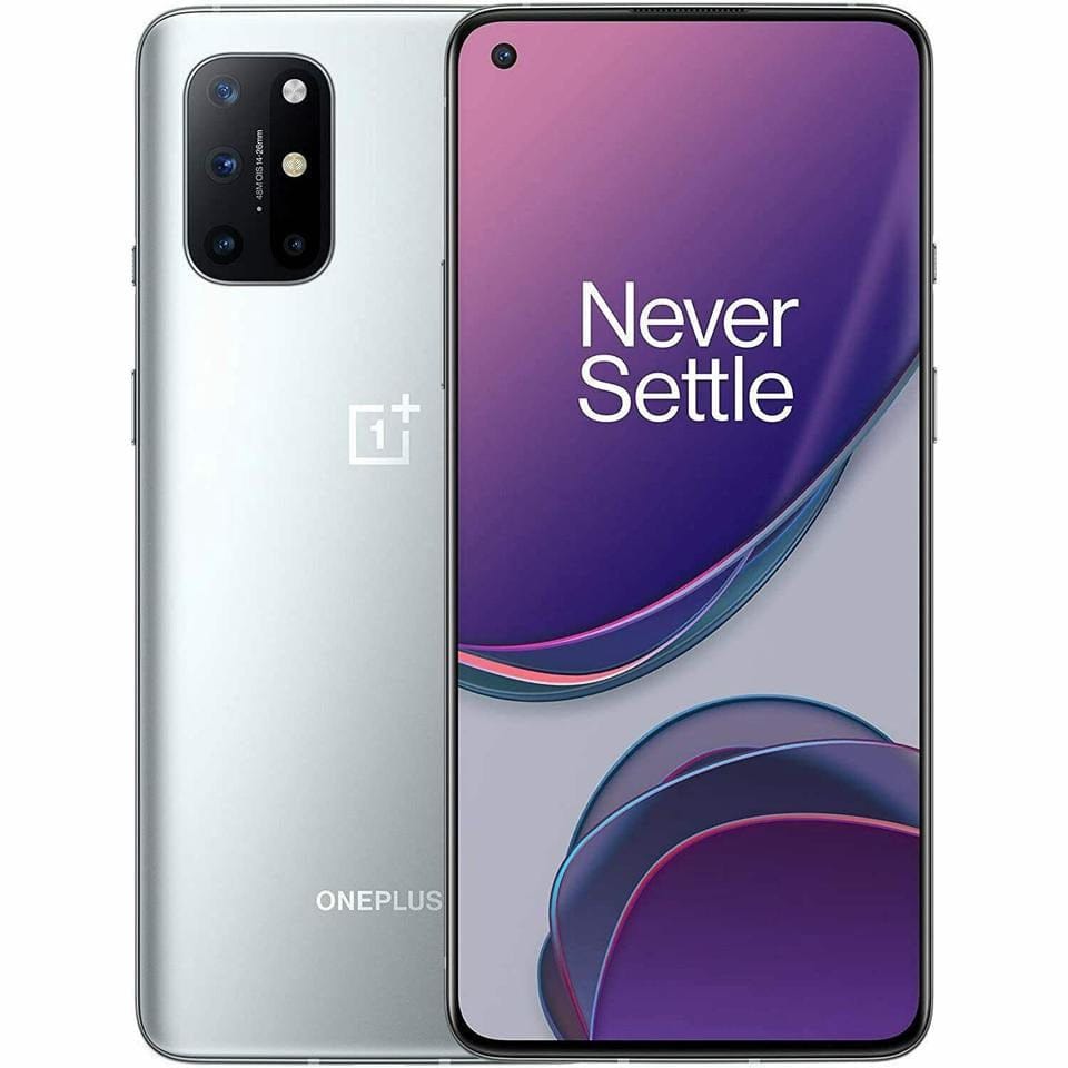 OnePlus 8T 5G KB2000 128GB 8GB Ram International Version - Lunar silver