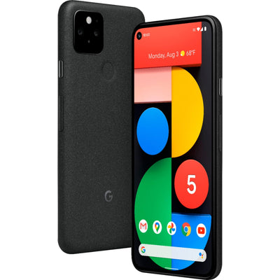 Google - Pixel 5 5G 128GB - Just Black (Verizon Unlocked)