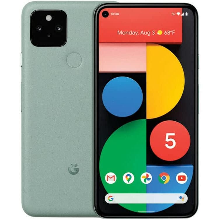 Google - Pixel 5 5G 128GB - Sorta Sage Unlocked