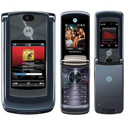 Motorola RazR Razr2 V8 Camera Quad-Band Unlocked-GSM