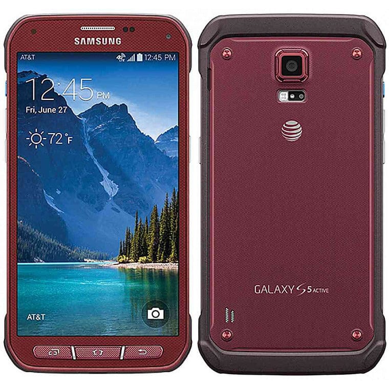 Samsung Galaxy S5 Active - 16 GB - Ruby Red - AT&T - GSM