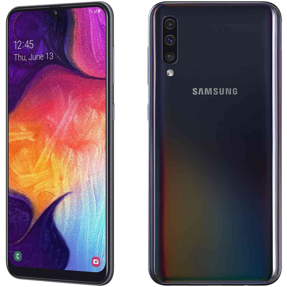 Samsung - Galaxy A50 - Black (Verizon Unlocked)