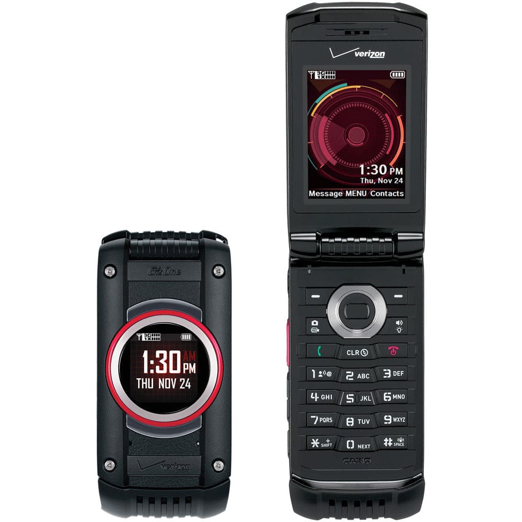 Casio GzOne Ravine 2 Rugged MilSpec Camera Cell-Phone Verizon Unlocked