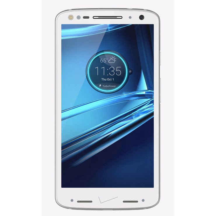 Motorola Droid TURBO 2 - White Soft Grip - Verizon Unlocked - CDM