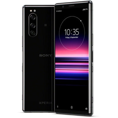 NEW Sony Xperia 5 128GB SmartCell-Phone (Unlocked, Black) J8270US-B